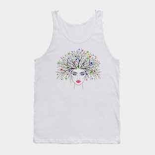 Woman tree Tank Top